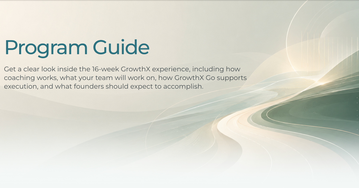 Program Guide - National - GrowthX